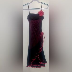 City Triangles Black and Pink Dress